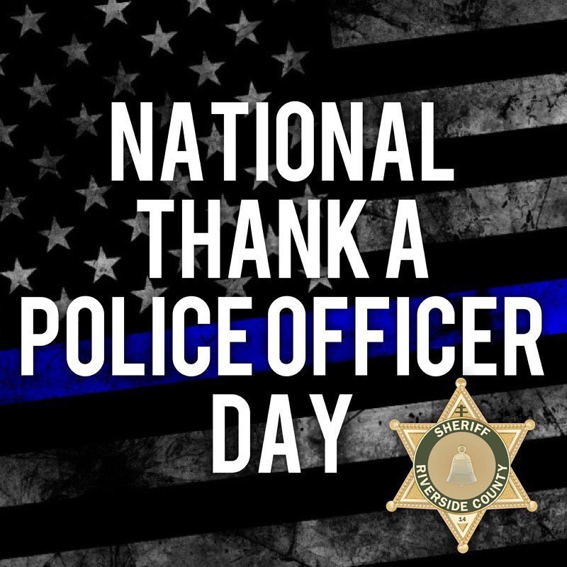 National Thank a Police Officer Day