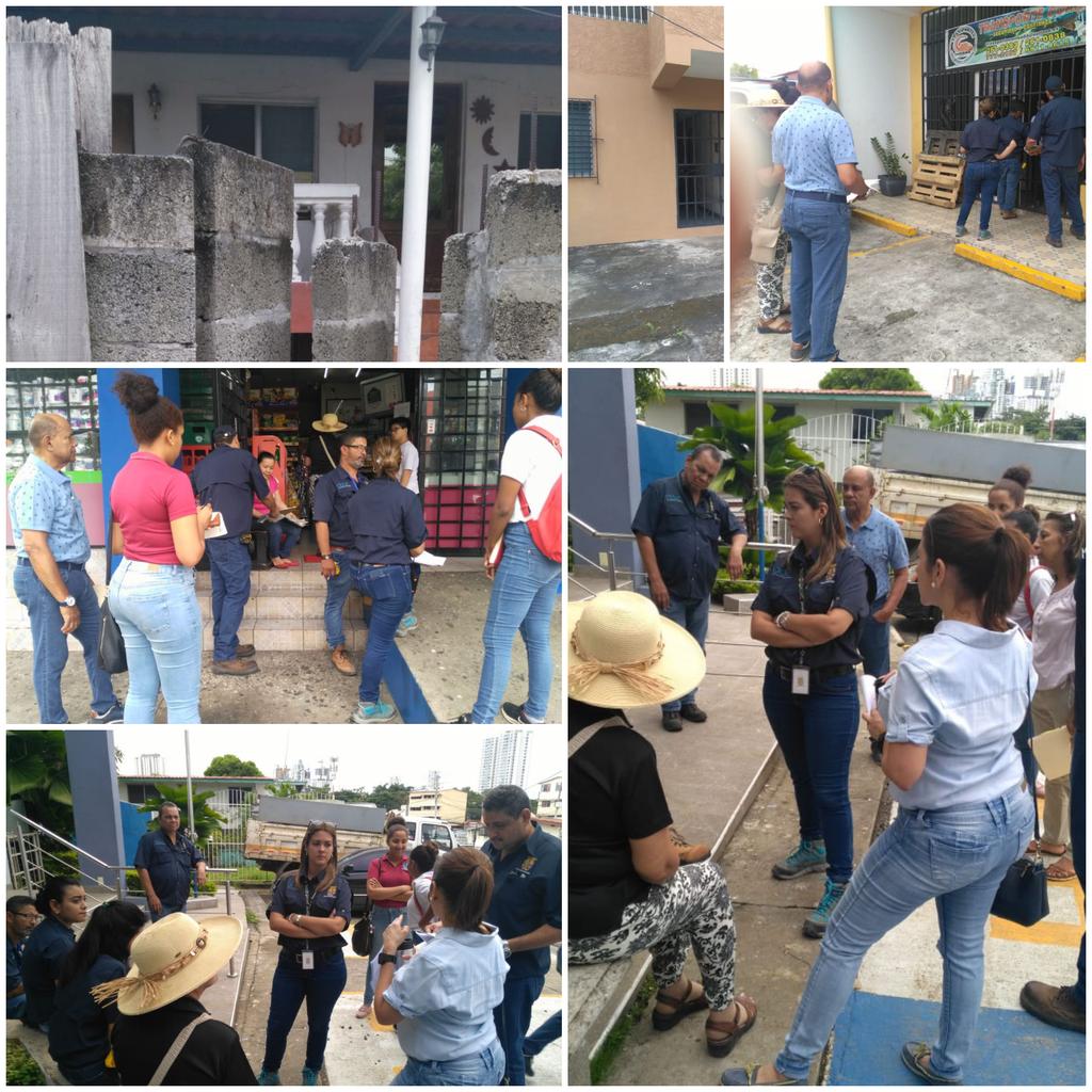 Hoy el Departamento de Obras y Construcciones de la Alcaldia de Panamá y el apoyo de la Junta Comunal de Betania realizaron un "barrido" por el Camimo Real y El Dorado atendiendo denuncias de la comunidad sobre el uso  inadecuado de la zonificación.