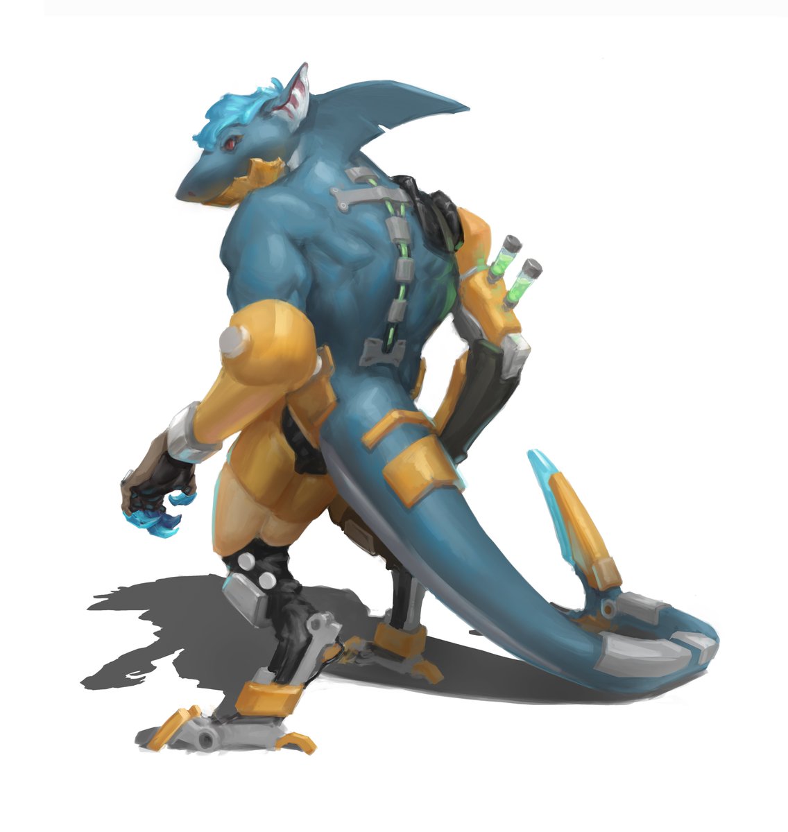 TastyArts's tweet photo. Long time no post, backview of the character for @SDW_Industries! https://t.co/mdm03jS9RB
