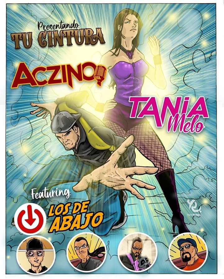 losdeabajomx's tweet photo. También en el COMIC aparece #tucintura feat @aczino #correlavoz https://t.co/XXR6LkNlTd