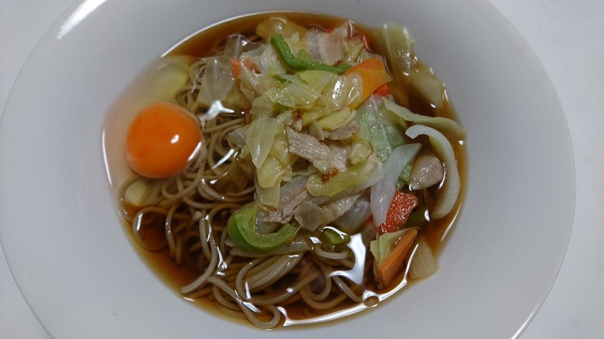 野菜炒めそば