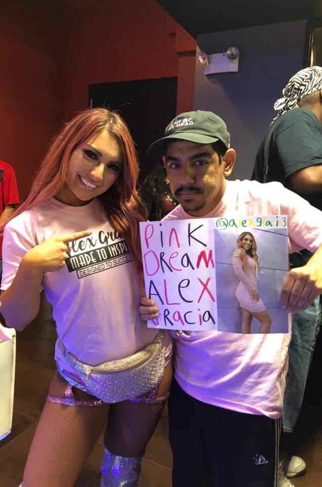 DasWonderGecko's tweet photo. always great to see @alexgracia3 #alexgracia #stardom #thepinkdream #Wsu #empowerwrestling #madetoinspire #designedtosucceed #womanswrestling #demilovatoconfident #shimmer #shine61 #interviewer #ThePinkDreamDiaries #outofmyhead https://t.co/QgocFKnCkb
