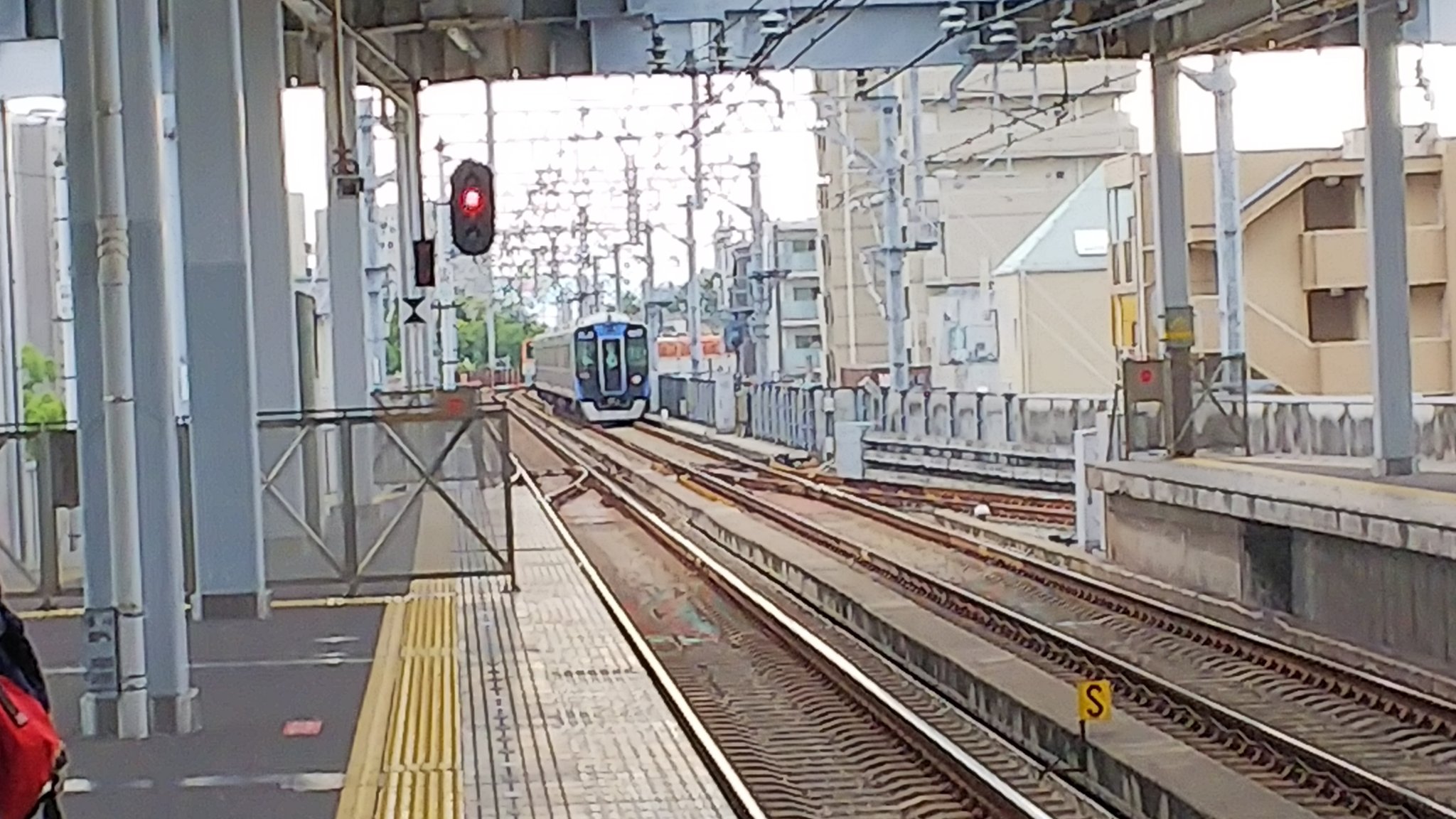 阪神本線の香櫨園駅～打出駅間で人身事故が発生した画像