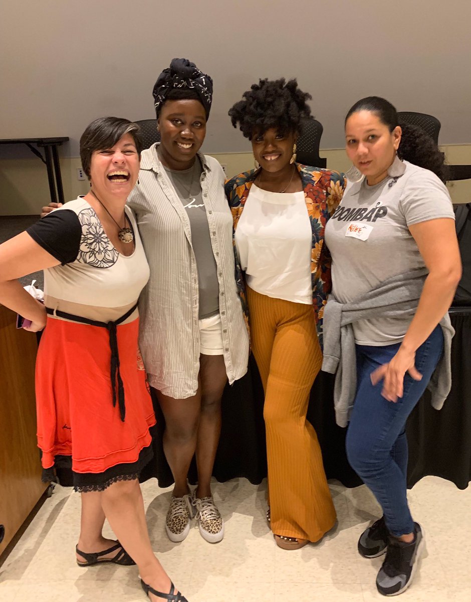 Empowerment! #wecon was amazing thank you <a href="/womenctx/">Women's CommunityCTX</a> for having me. It was truly an honor to be apart of the Keynote Panel and share my journey. #webelong 🙌🏾✨💜
#womenempowerment #purpose #blackgirlmagic #inclusion #diversity