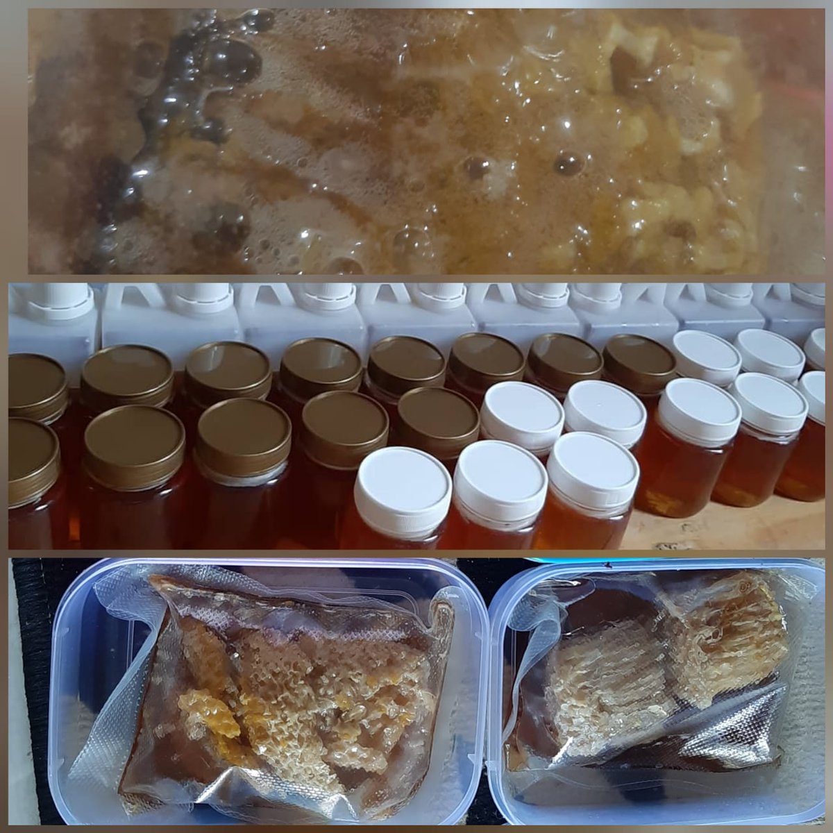 dcuya's tweet photo. need pure honey
phone +6282315069362....

dari yg alami
#madumurni
#purehoney
#Honey 
#nature https://t.co/Ezz57Hwg5o