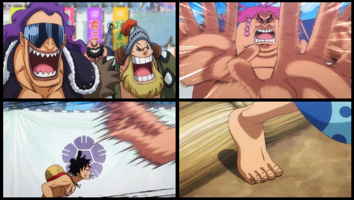 Henry Thurlow Our Studio Dartshtajio Worked On This Week S One Piece Episode 903 I Drew Genga Layouts Key Animation For The Luffy Vs Urashima Fight Thanks Toei Animation For