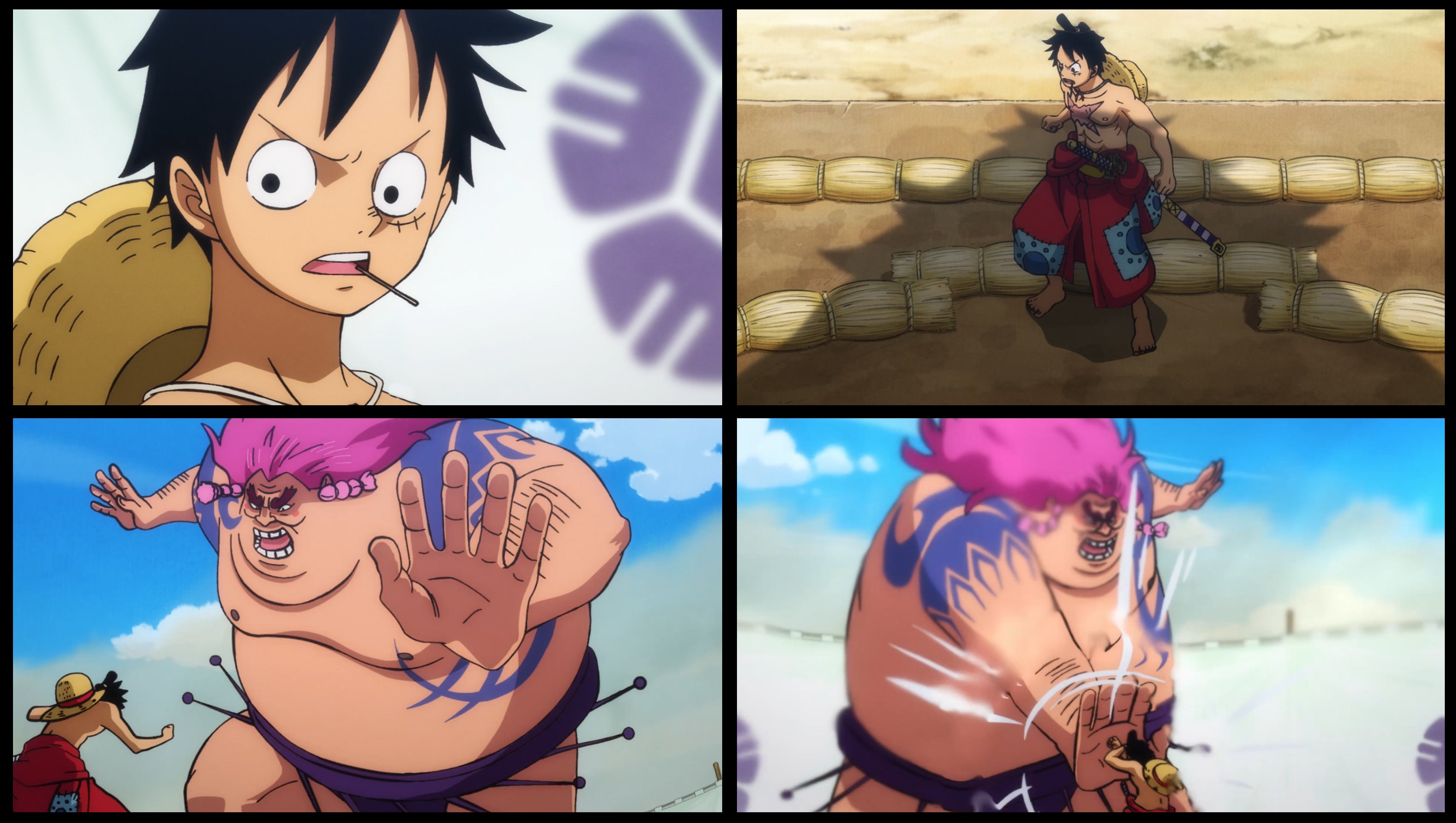 Henry Thurlow Our Studio Dartshtajio Worked On This Week S One Piece Episode 903 I Drew Genga Layouts Amp Key Animation For The Luffy Vs Urashima Fight Thanks Toei Animation For