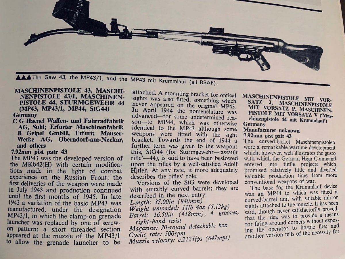 From:Military Small Arms of the 20th CenturyIan Hogg1973