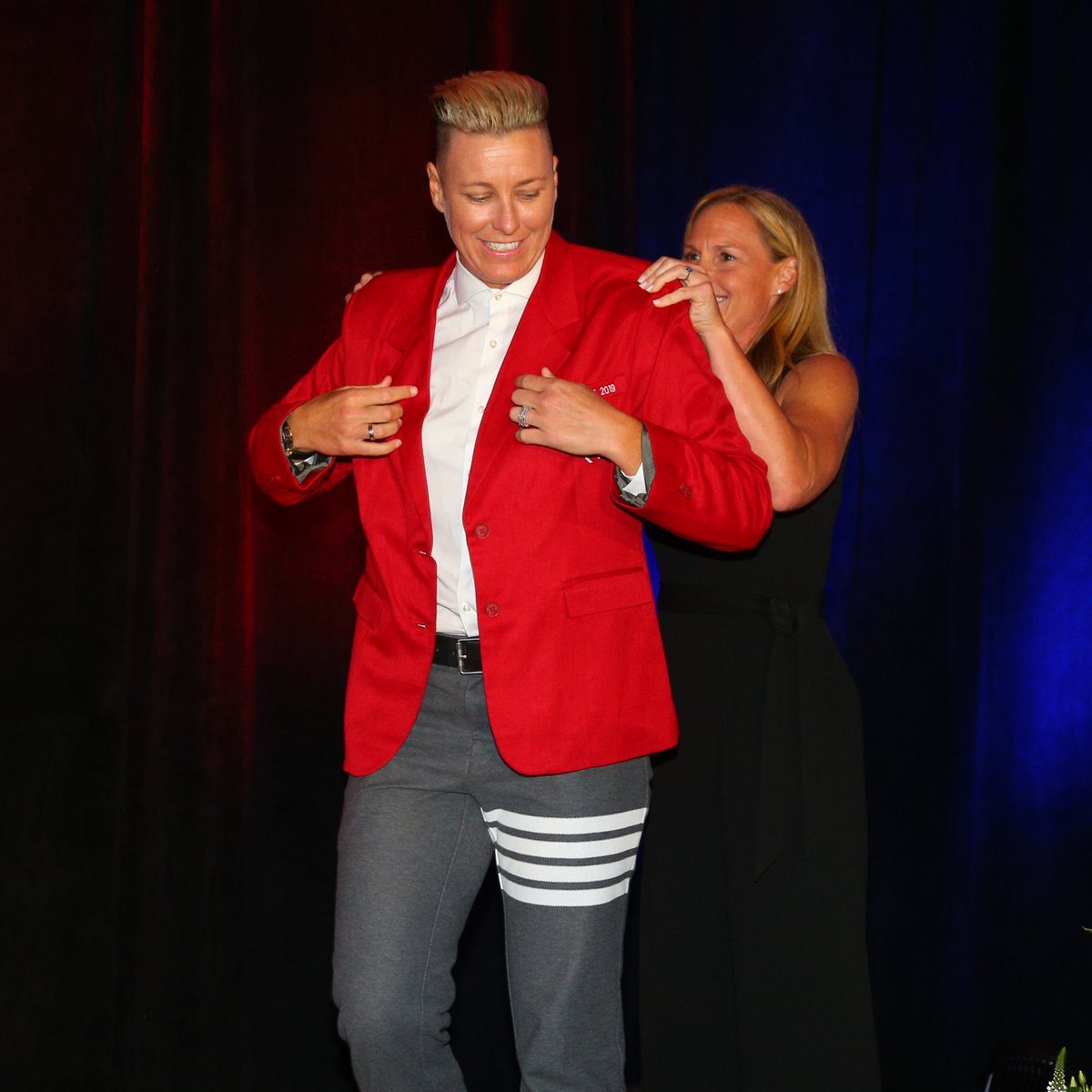 USWNT's tweet photo. Abby Wambach: Hall of Famer ‘19 https://t.co/iAQvHxJtvw