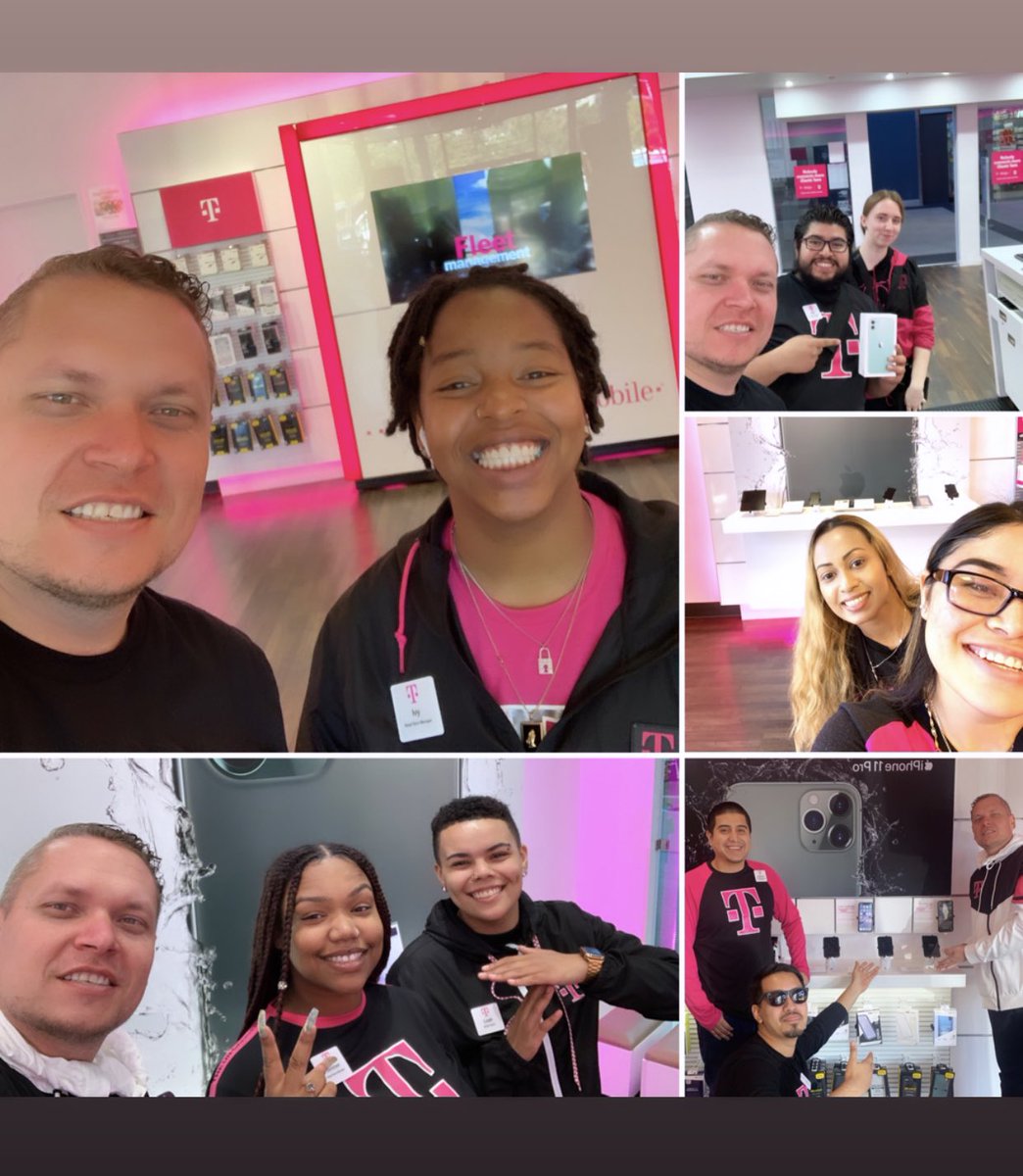_JRunk's tweet photo. Fun last 2 days w/iPhone launch!
@AdrianVanHooser @T_LaPlante 

#BAMily #WESTisBEST #iPhone11release https://t.co/vMe6HsSz3Q