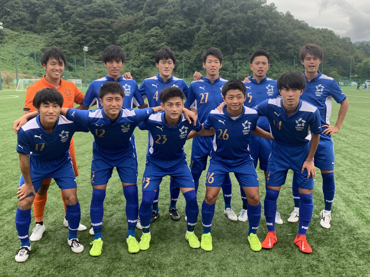 金沢星稜大学サッカー部 本日のスターティングメンバーです