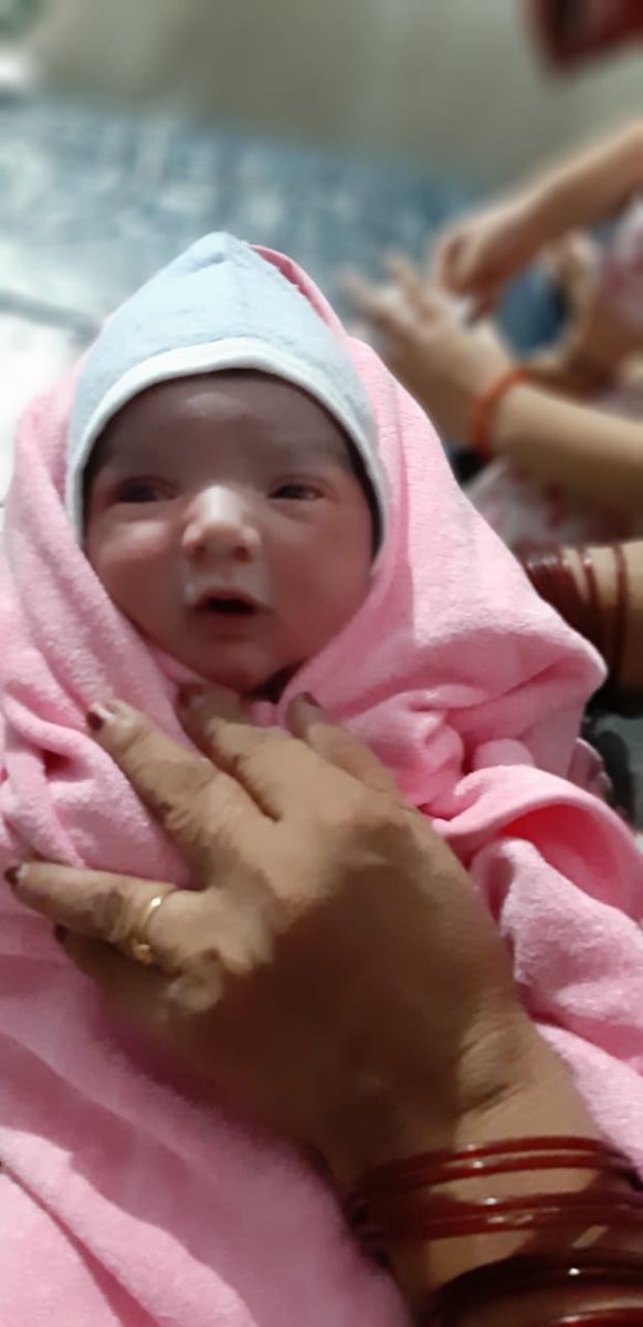 RajeevR31699672's tweet photo. Blessed with baby girl, yesterday https://t.co/3EpqPLTqNa