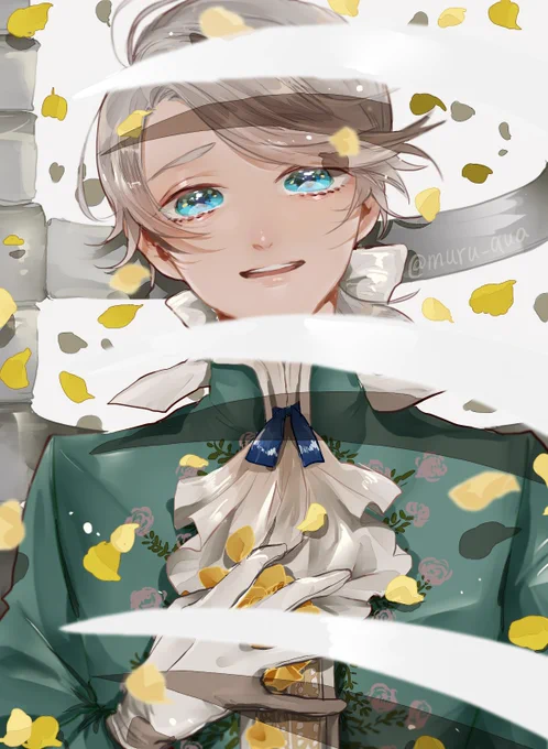 「...ここに永眠したのは決して、ただのお詫びの気持ちだけではない。」

#第五人格イラスト 
#IdentityV 