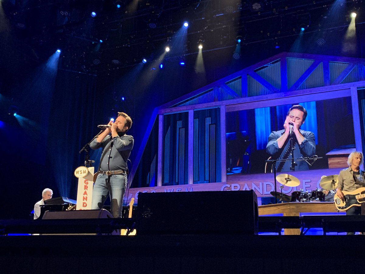 .<a href="/CharlesEsten/">Charles Esten</a>’s a man of all the talents, and we love every time he plays the #Opry stage!