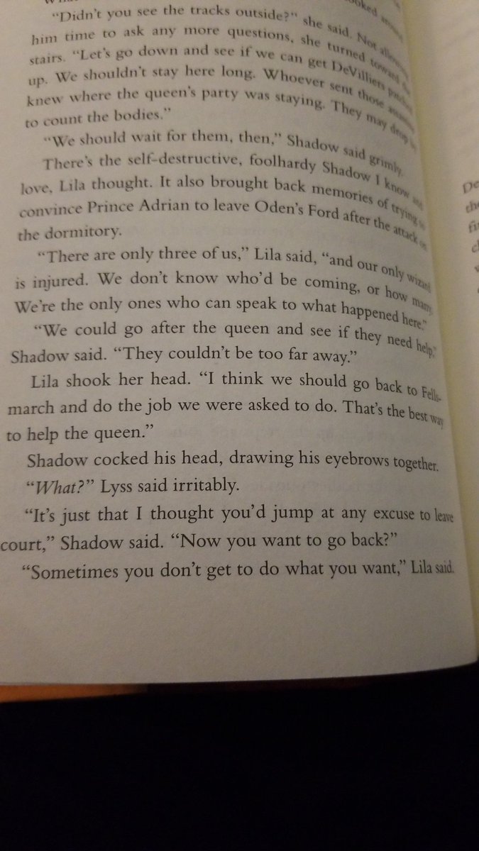 AlphaWolfLWGC's tweet photo. @CindaChima on page 330 in the last paragraph of Deathcaster you misnamed Lila as Lyss and it threw me through a loop had to read it like 10 times to understand. 😂 https://t.co/PZk4PCFkxf