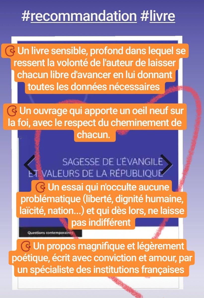 vincentpotier2's tweet photo. Un commentaire plaisant sur Instagram concernant « Sagesse de l’Evangile et valeurs de la République »

@HarmattanParis 

https://t.co/lADOz4MuHQ https://t.co/nSK8sQjh8u