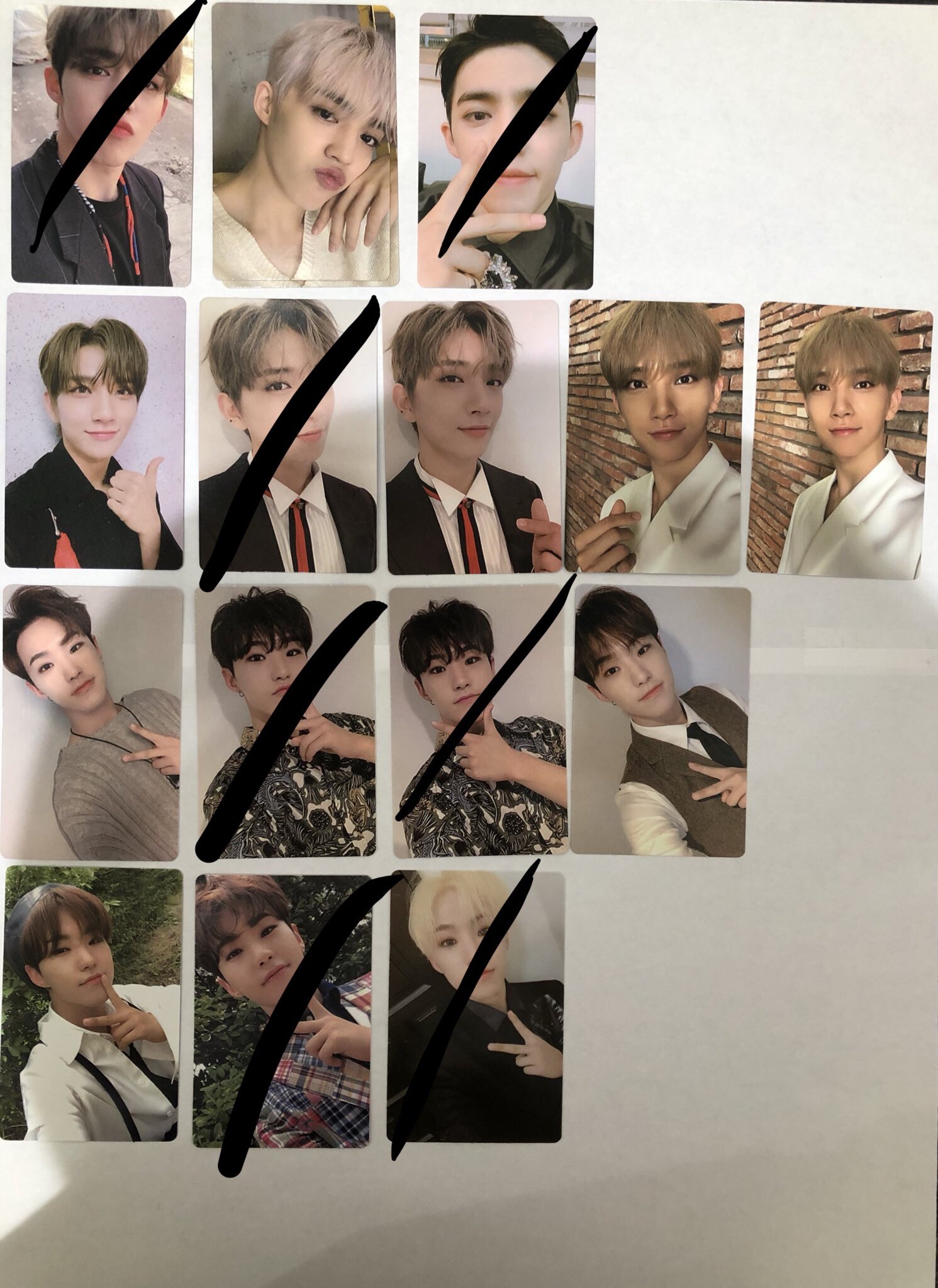 seventeen セブチ ジョンハン An Ode コンプ トレカ シール