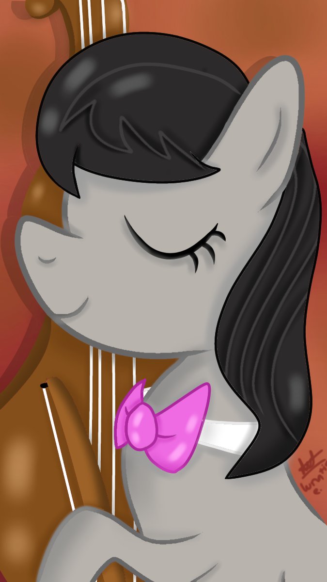 Nanazdina_art's tweet photo. Hi guys.....  I am fan art octavia melody ^^ because violin instrumental very cool and woow 
#octaviamelody
#MLP 
#Violin
#octaviaMLP https://t.co/oVNoZCGcld