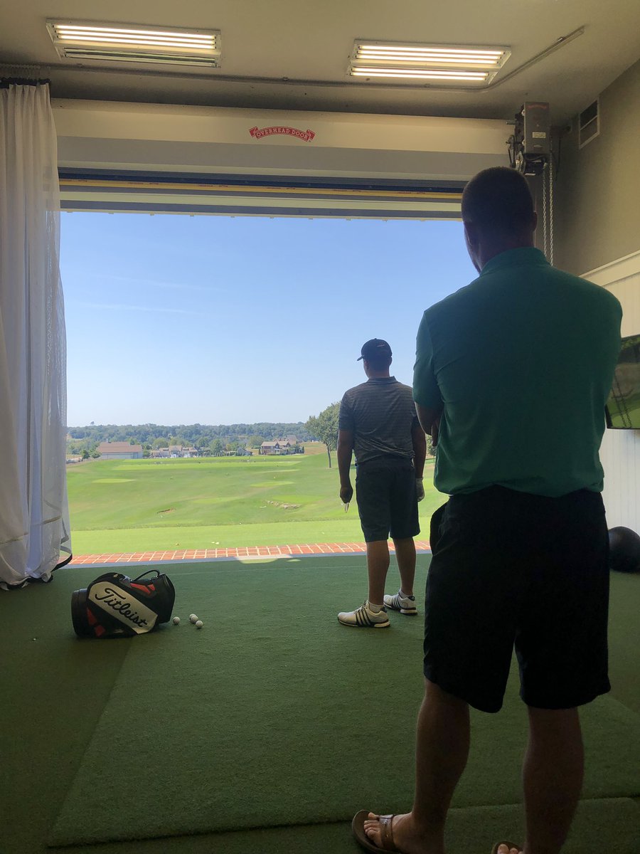 Had a good day with my coach <a href="/jeffpierce_golf/">Jeffrey Pierce</a> - the new par 3 and putting course <a href="/OldeStoneBG/">The Club at Olde Stone</a> is insane! So pure #callawaygolf #teamadidas