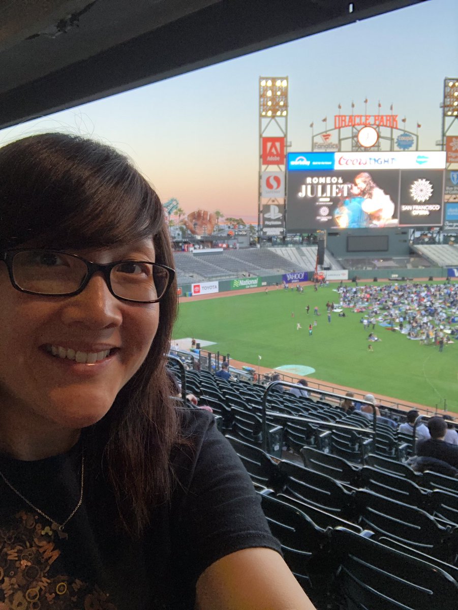 Super excited that <a href="/SFOpera/">San Francisco Opera</a> is back at the ballpark!! <a href="/OracleParkSF/">Oracle Park</a> #sfopera #romeoandjuliet #simulcast