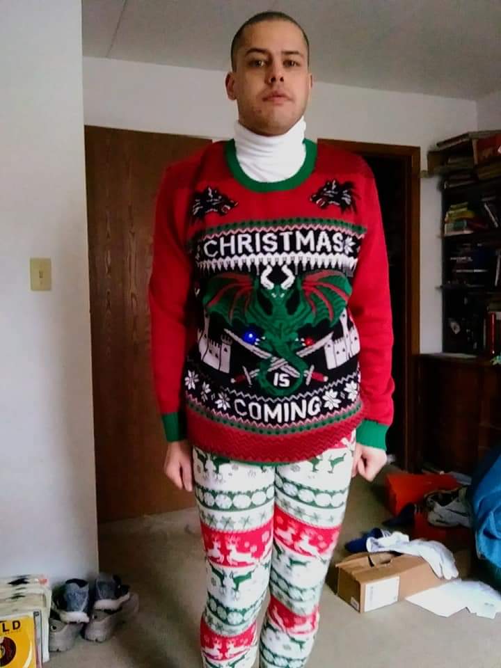movies_4life's tweet photo. Ready for Christmas. #leggings #christmasleggings #christmasoutfit #holidayoutfit #whiteturtleneck #uglychristmassweater #meggings #tights https://t.co/IoBLeChLXR