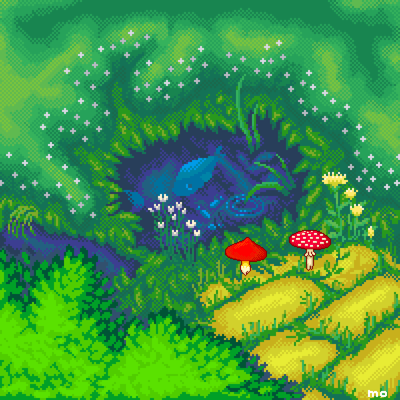 「Picnic mushrooms???
I draw the world of 」|Mokuya🍄のイラスト