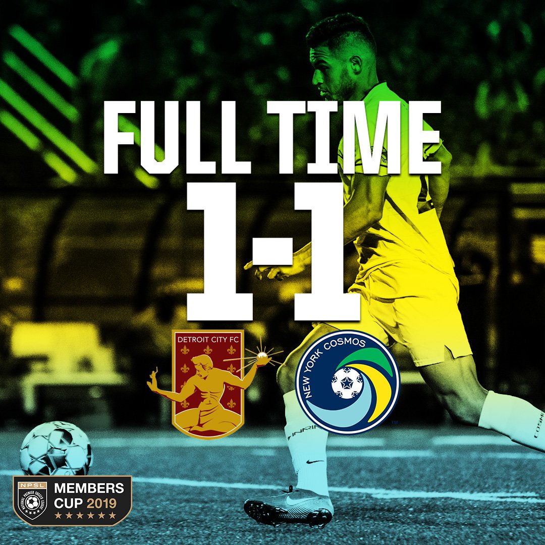NYCosmos's tweet photo. It was a battle, neither came out victorious.

#NYCosmos | #WeAreCosmopolitan https://t.co/9g6OI64Evo