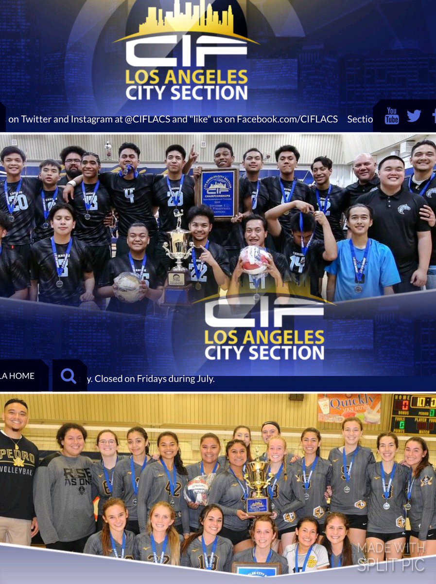 On the @CIFLACS website! So grateful to have coached these amazing young Men and Woman. @carsonhighcolts @SanPedroGirlsVB @JamaalStreet @CarsonVB24 @breezepreps #Coltlove #RiseAsOne