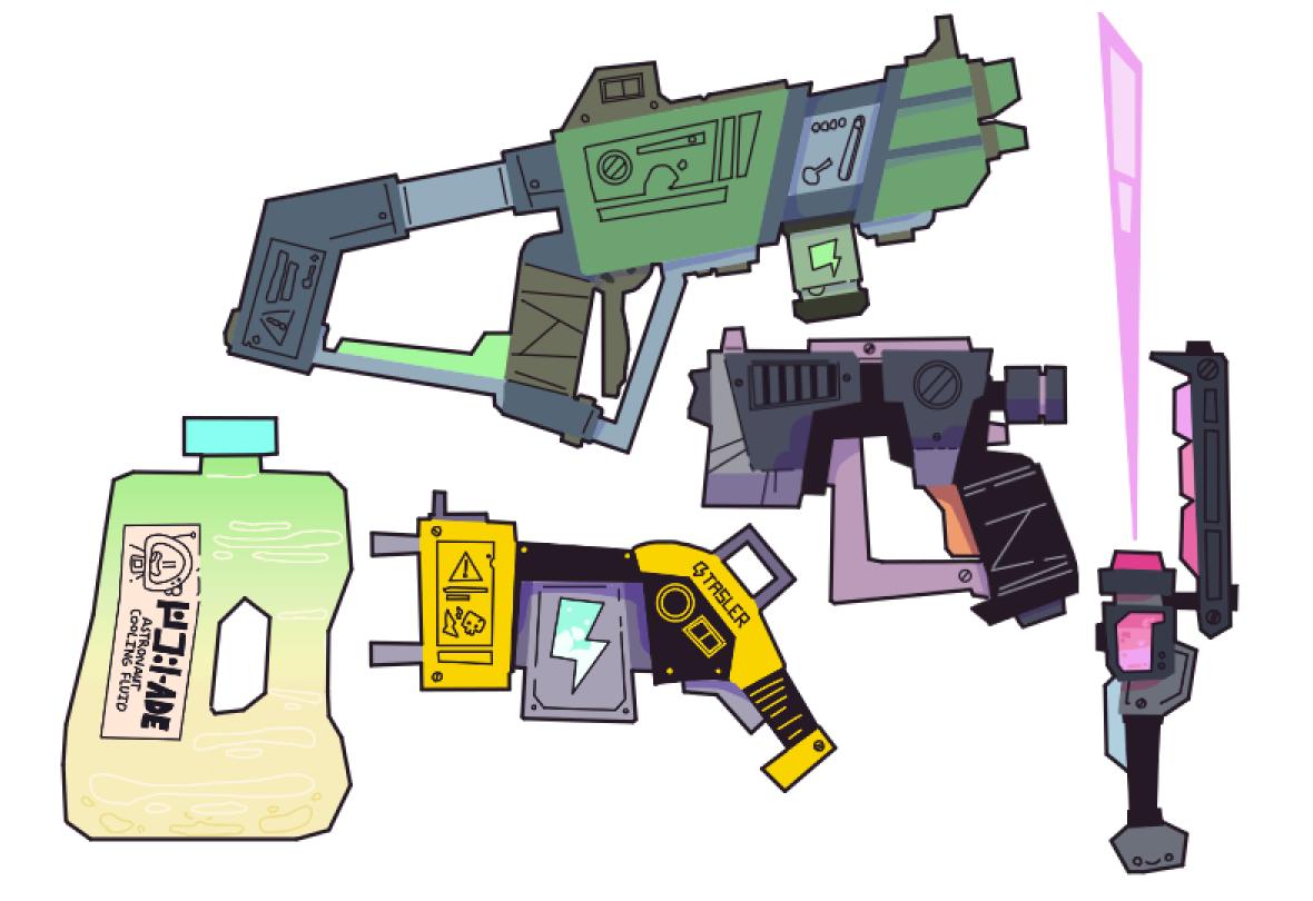 Space Pistoles and other Junk

#Roblox #RobloxDev