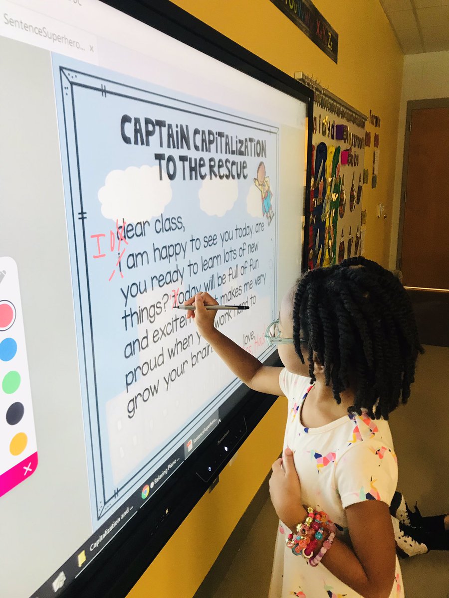 chalkandgrace's tweet photo. We are learning about #sentencefluency📝 and how to use our #CUPS☕️ Capitalization, Understanding, Punctuation, Spicy🌶 We are getting ready to start #writersworkshop✏️ and #editorscorner🔎as we learn how to become strong writers. #HaskinsCadets🚀 #futurewriters #HawksSoar💚💙 https://t.co/S0uHxoCMjf