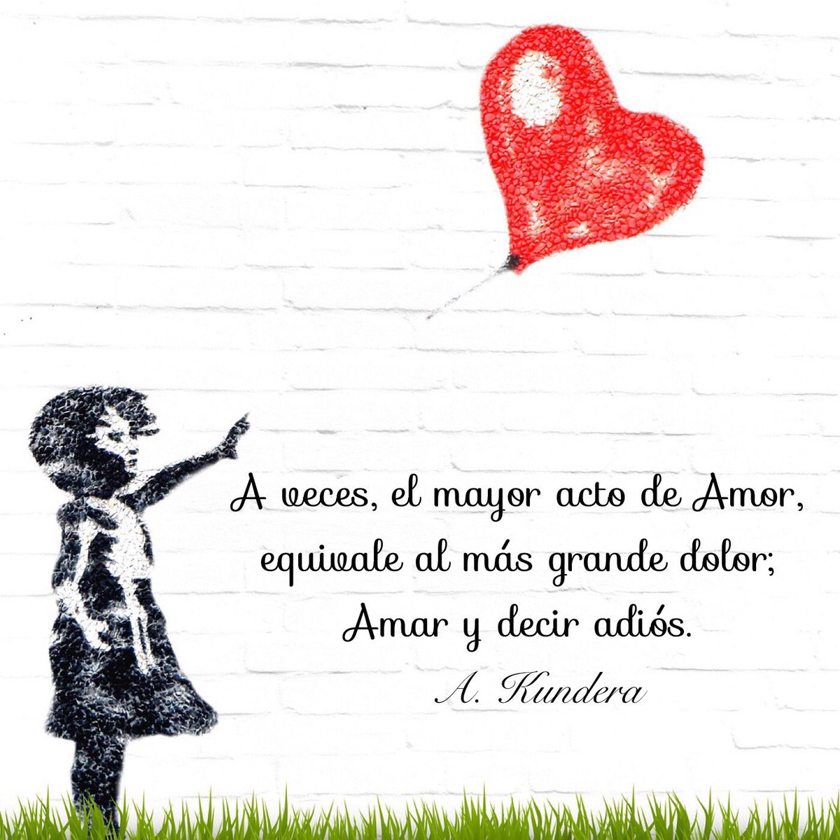 A veces, el mayor acto de Amor, equivale al más grande dolor; Amar y decir  adiós. #poesia #poema #amor #dolor #escritor #autor #frases, image size:1200x1200