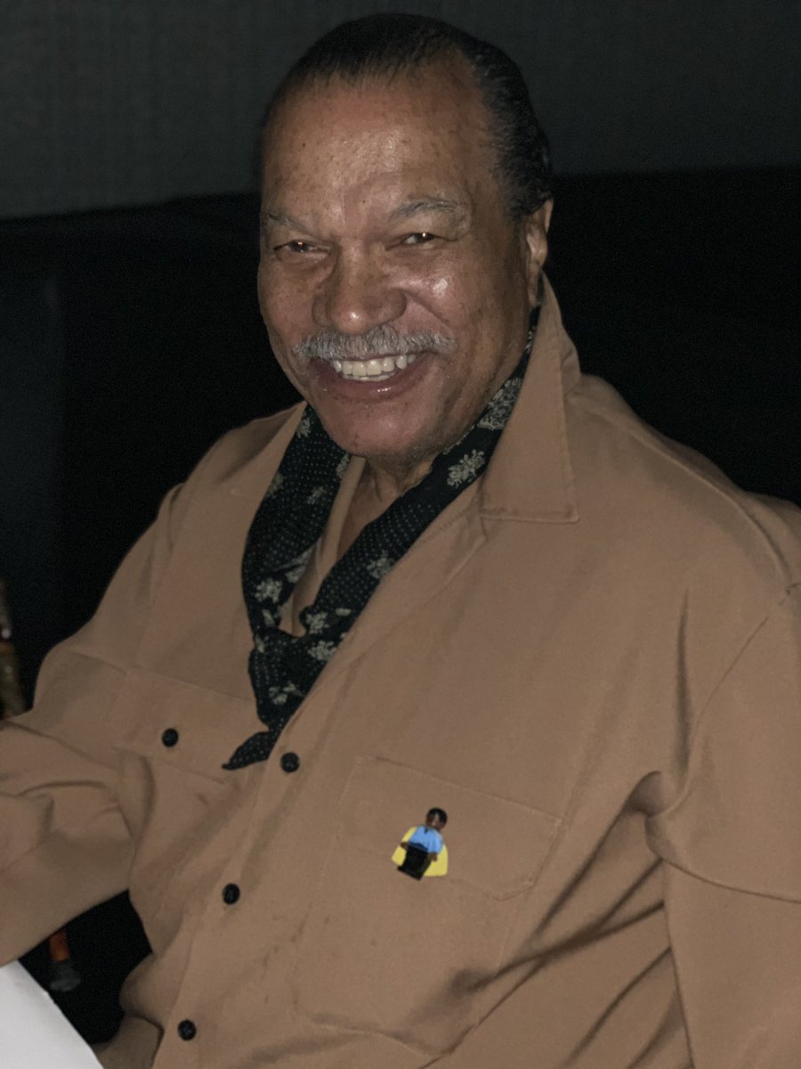 realbdw's tweet photo. Not all heroes wear capes but...Lando does😎 https://t.co/BBKp8FNbpl
