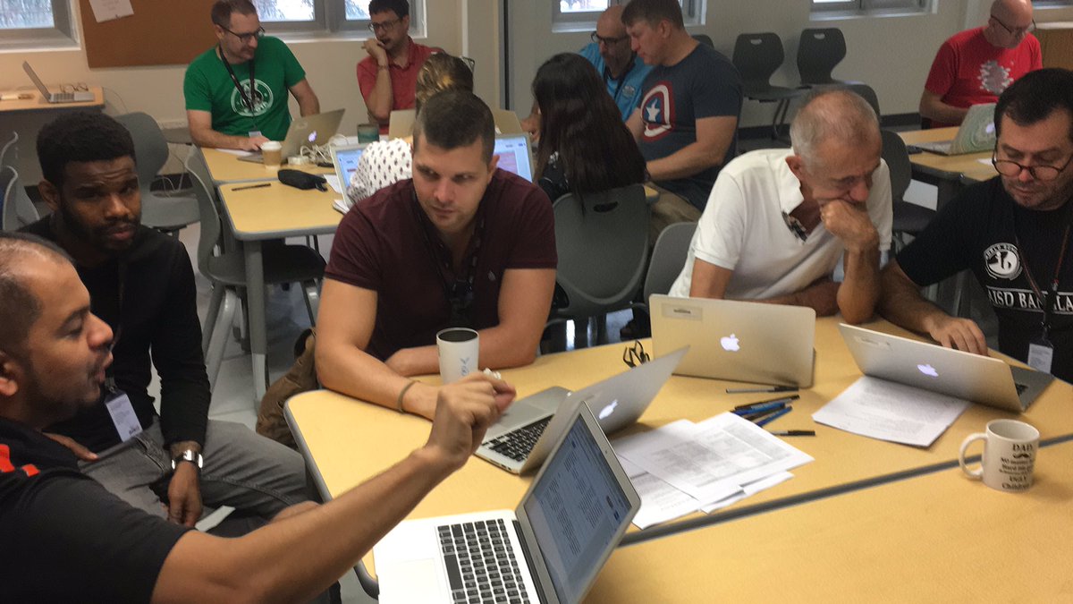 dfbrooker's tweet photo. MS and HS teachers @AISDhaka1 working on professional development on the power of #AssessmentForLearning #growthmindset https://t.co/QfSAN4Ga0h