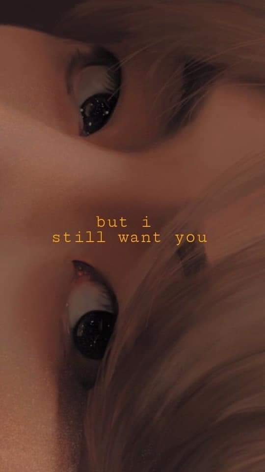 But i still want you 
#kimtaehyung #v #taetae #tata