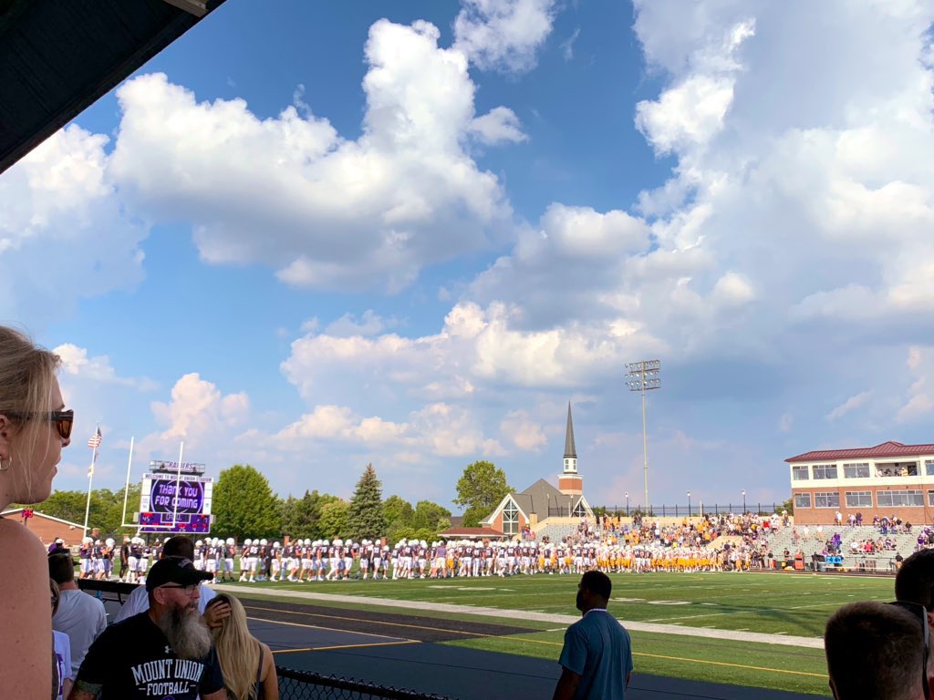 catboosquid's tweet photo. Beautiful Day to watch my sweet girl and her Raiders! 💜🏈 https://t.co/EQFoDGi184