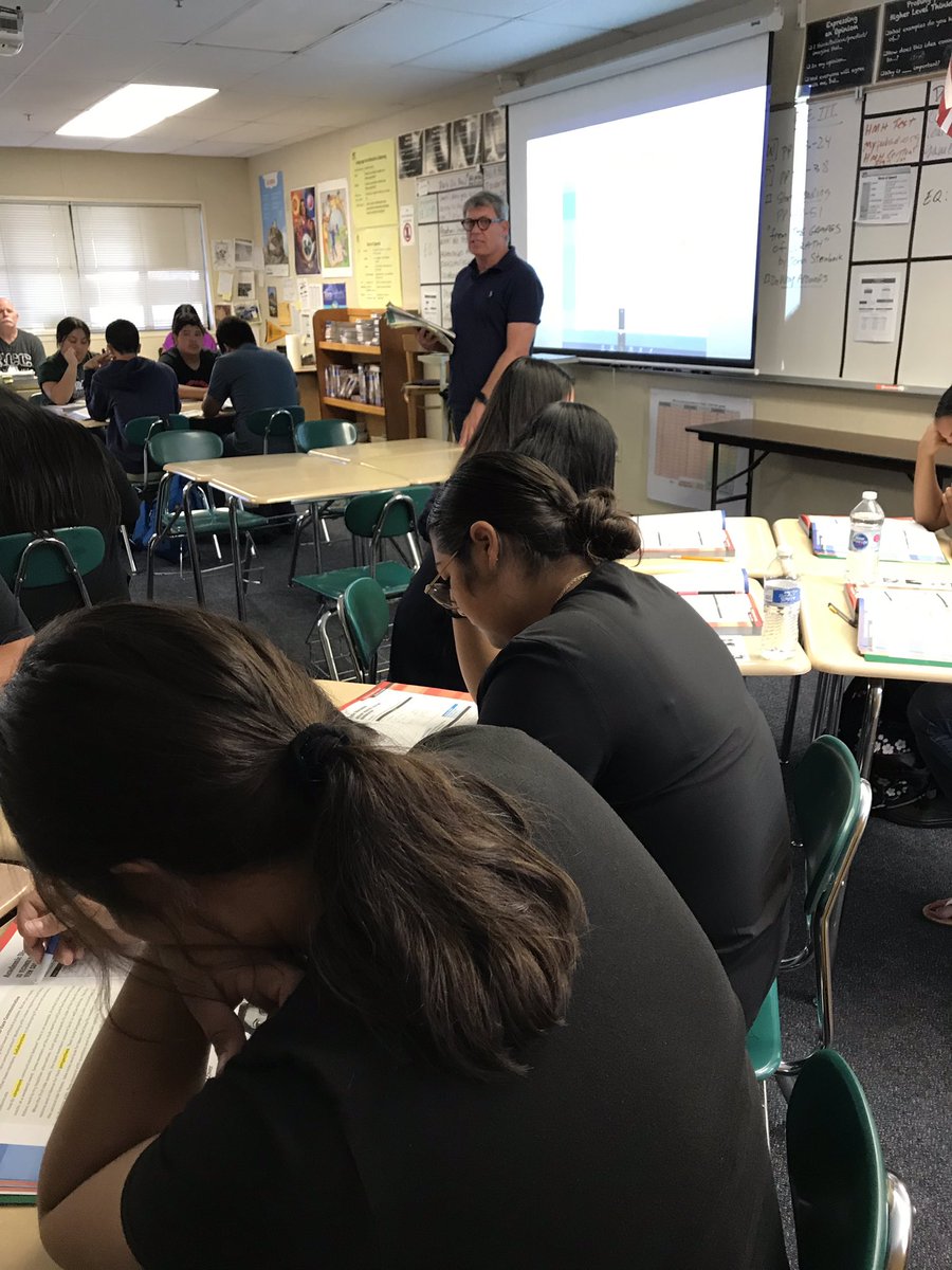 nmcarrillo21's tweet photo. Our High School E3D teachers revisiting essential instructional routines and learning from each other! Aligning English language proficiency descriptors to ELPAC task types! #buildingreadingfluency #speaking&listening #learnbydoing @Charles_Tippie https://t.co/tWjvcIVNAq