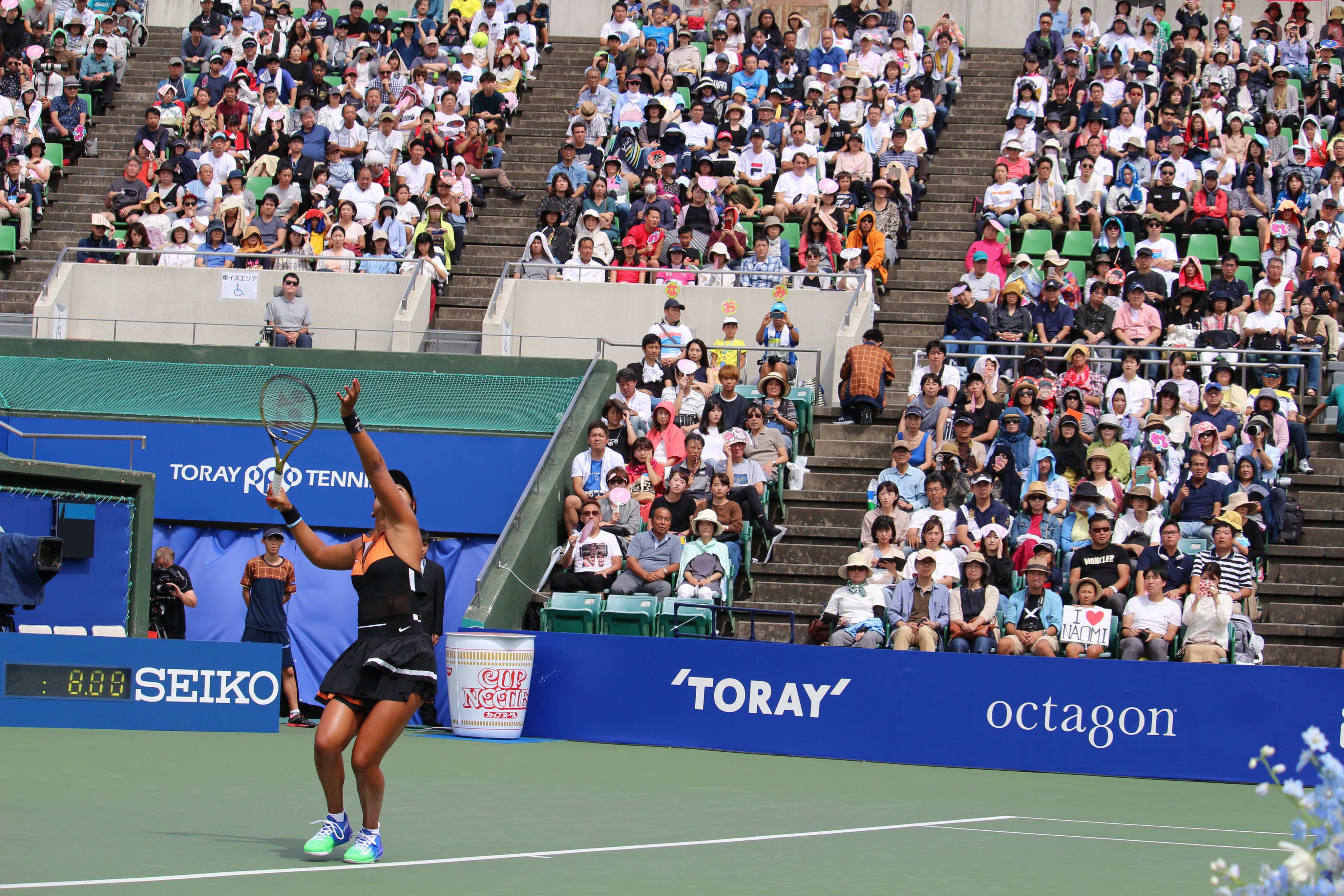 東レppoテニス シングルス決勝戦 大坂なおみ選手 アナスタシア パブリュチェンコワ選手 試合開始 4 1で大坂なおみ選手がリード Wta 東レppoテニス Torayppo Tennis Naomiosaka Anastasiapavlyuchenkova T Co Wc5bnqlono Twitter