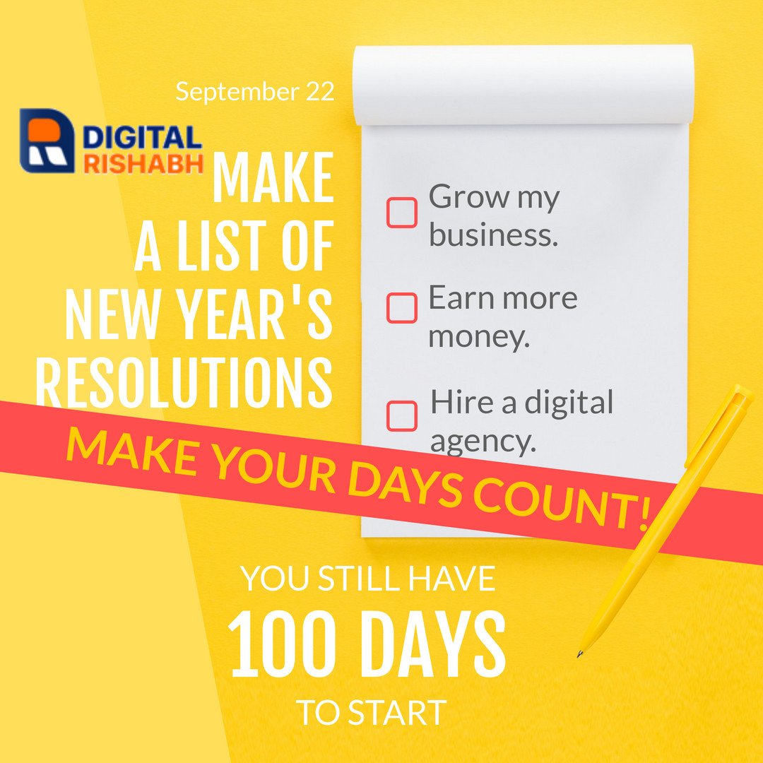 digital_rishabh's tweet photo. What about you? What are you listing? 100 days left...
#webdesign #webdevelopment #payperclick #ITconsulting
#socialmediamarketing #searchenginemarketing  #advertising #brand #promoting #target_audience #emailmarketing #reputation_management #contentmarketing #mobiledevelopment https://t.co/GvHlfhSp1H