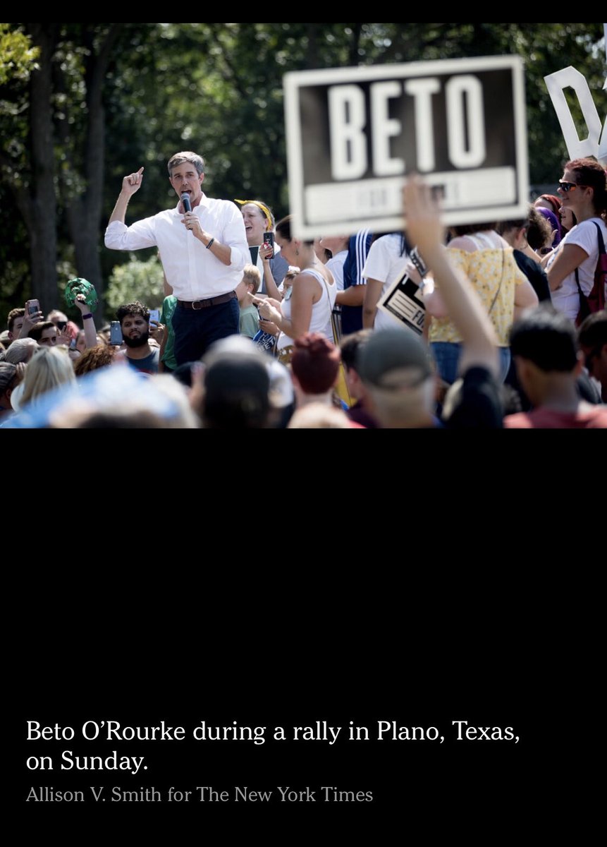 avose's tweet image. I photographed @BetoORourke last week for @nytimes .  #assignmentwork