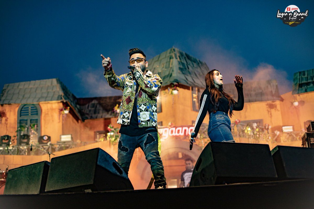 lagernbarrel's tweet image. . @mellowdofficial #akull and #saaz setting the stage on fire at @gaana Lager n Barrel Festival co-presented by #ItsMillerTime 
#gaanalagernbarrel