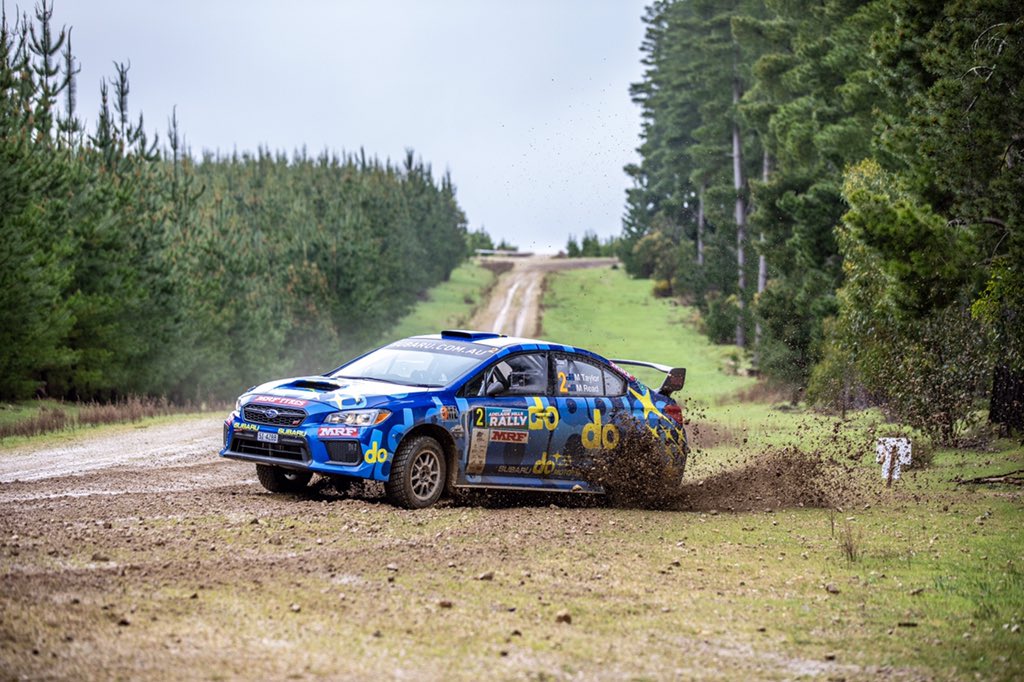 Big win for the #SubarudoMotorsport team this morning with @molly_rally & @MReadWRC winning the first two stages of the day and they’re leading the heat heading into lunchtime service. Four stages remain this afternoon. Good luck team! 🚙💨