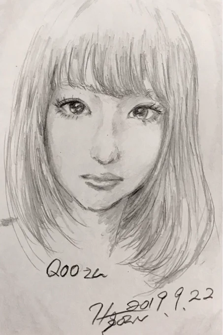 なんと!!フォロワーのSOW(@sow_hamaguchi)さんに似顔絵描いてもらいました…?✨
鼻から下は想像で描いてくれて、めっちゃ美人に仕上げてくれました、ありがとうございます…?‍♀️? 