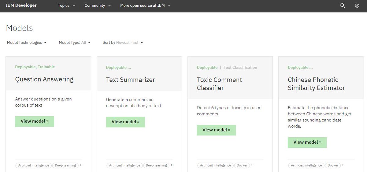Thanks to <a href="/gdequeiroz/">Gabriela de Queiroz</a> at #IBM  #IBMCloud #ibmwatson  showed us the FREE and easy to use DAX at developer.ibm.com/exchanges/data/ and MAX at developer.ibm.com/exchanges/mode…
Really good for ML, data science ! #DevFestSF <a href="/GDGDevFestSF/">GDGDevFestSF</a>
 #DevFest