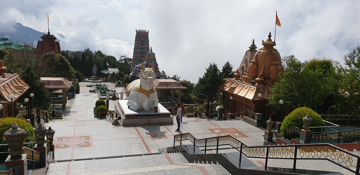 gpupadhyaya's tweet photo. What an amazing place #CharDham, also known as #SiddheshwarDham is, located at #Namchi, the South District hqtrs in #Sikkim. It houses all 12 #Jyotirlingas and 4 #Dhams at one place. An experience par excellence @PMOIndia @narendramodi @incredibleindia https://t.co/yF98t3kB4f