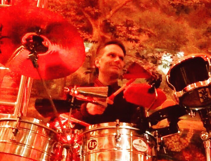 TommyBayiokos's tweet photo. Come on down! Much fun & music!....🍷🥁🎶....#DinnerFun #Dancing #TommyBayiokos #Caliente #Kickbutt #Musica #Drummer #Actor #Showbiz https://t.co/rfOSg3UYAD
