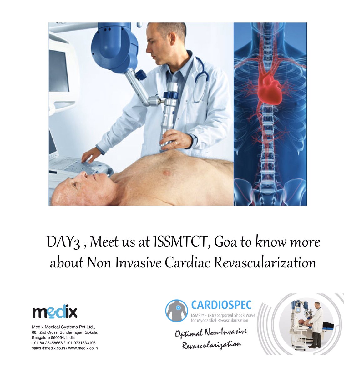 shockwaveindia's tweet photo. Day3 #issmtct #goa Dr. Digambar Naik Om Diagnosing Ischemic Heart Disease. #ischemia #cvd #ihd #cardiology #eswt #esmr #medispec #cardiospec https://t.co/tl9mJmeSD6