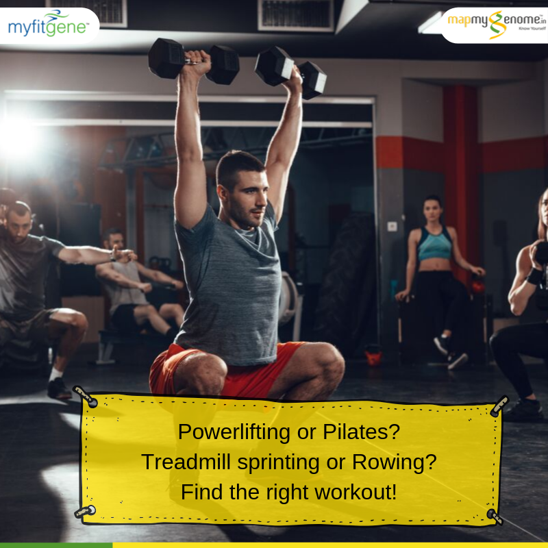 mapmygenome's tweet photo. Work out for long lasting results, by zooming into your DNA. Discover the #workout best suited for your muscle profile, & build lifelong #fitness.
#GetFitWithMyFitGene - https://t.co/8WPLv04tu7
#MyFitGene #BodyGrow #GYM #BodyBuilding #Exercise #FitIndiaMovement #Exercisetips https://t.co/B5eG5hY1t0