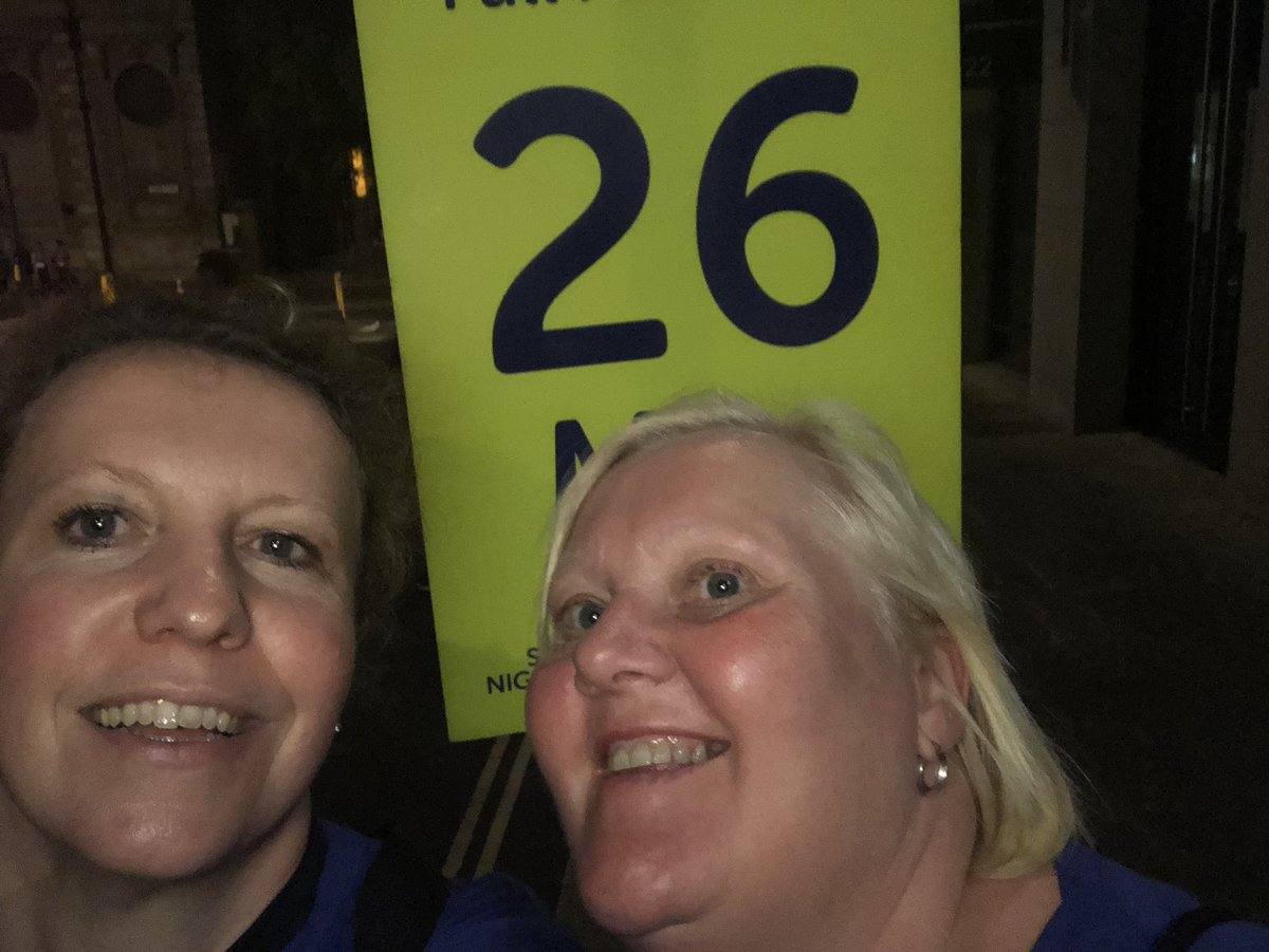#ShineWalk we did it. 8h30 of pure walking. What an amazing event and great cause