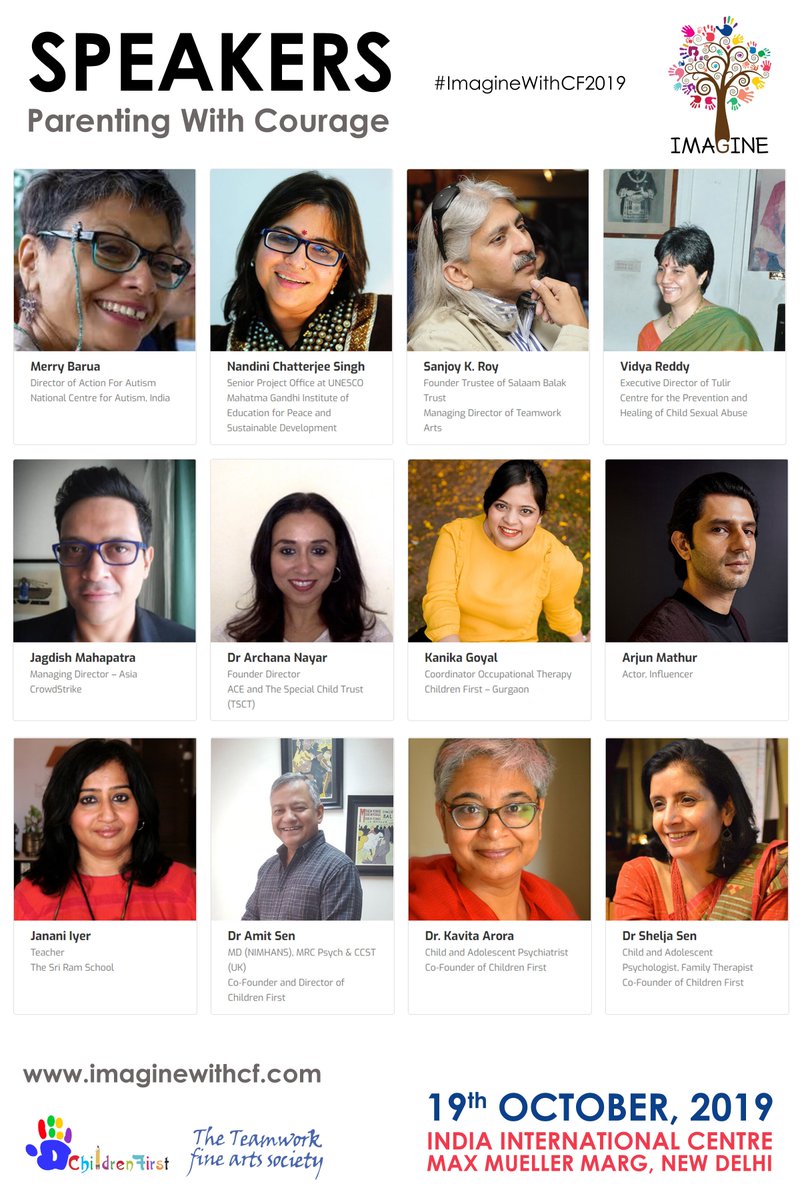 imaginewithcf's tweet photo. Here’s our line up of speakers at #ImagineWithCF2019.
Join our movement for children. Inspire change with a day of dialogue. Register Now - https://t.co/CHT4xwgHxG
#speakers #sessions #imaginewithcf #19oct19 #parentingwithcourage #parenting #parentingmatters #parentinglife https://t.co/u0a4eitKEY