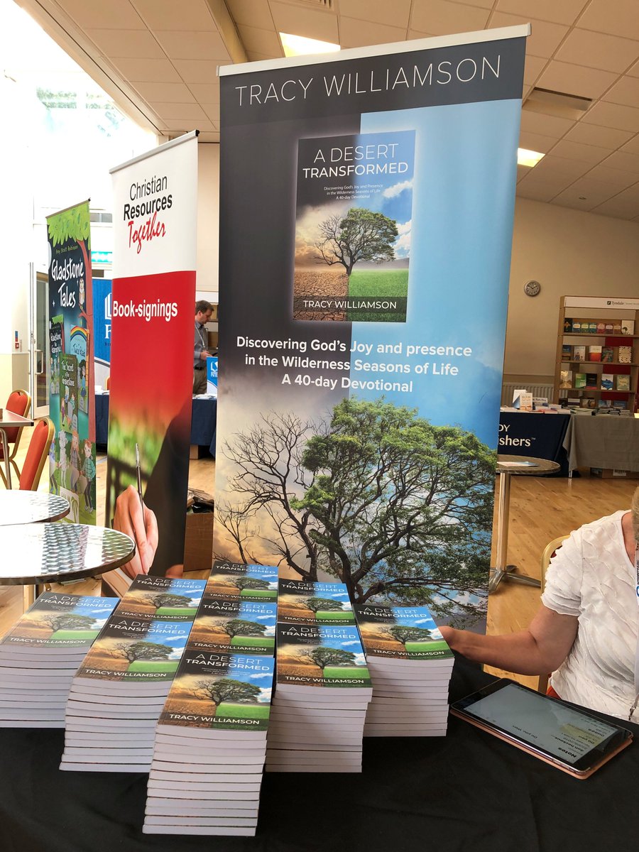 MBMTrust's tweet image. Tracy's had a wonderful Book signing at the CRT with her new book A Desert Transformed - a 40 day devotional